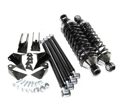Triangulated link rear - triangulated, 4-link